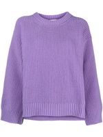 P.A.R.O.S.H. pull en laine à manches longues - Violet - thumbnail