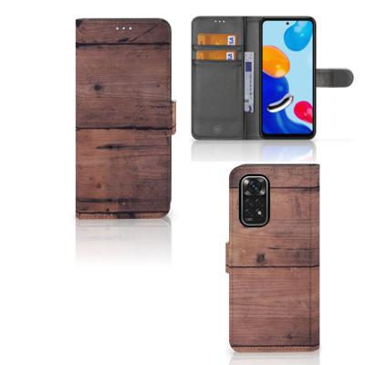 Xiaomi Redmi Note 11/11S | Book Style Case | Old Wood