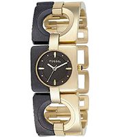 Horlogeband Fossil ES2170 Roestvrij staal (RVS) Doublé 23mm - thumbnail