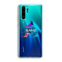 Abstract Spectrum: Huawei P30 Pro Transparant Hoesje