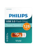 Philips FM12FD00B USB flash drive 128 GB USB Type-A 3.2 Gen 1 (3.1 Gen 1) Oranje, Wit - thumbnail