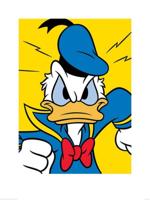 Kunstdruk Donald Duck - Mad 60x80cm