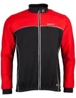Craft Thermo Jacket Windstopper (zwart/rood) S