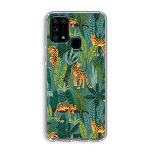 Luipaard 2: Samsung Galaxy M31 Transparant Hoesje