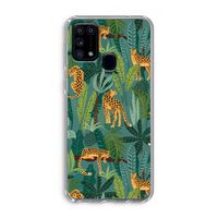 Luipaard 2: Samsung Galaxy M31 Transparant Hoesje