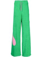 Natasha Zinko pantalon de jogging Terry Bunny - Vert - thumbnail