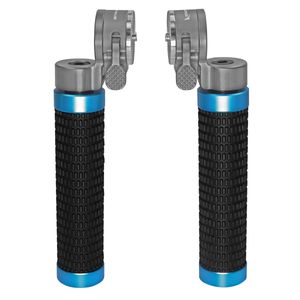 Kondor Blue Quick Release Rosette Hand Grip Set Space Gray