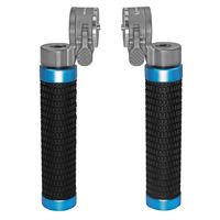 Kondor Blue Quick Release Rosette Hand Grip Set Space Gray