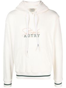 Autry x Jeff Staple hoodie à logo brodé - Blanc