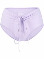 Christopher Esber bas de bikini à lien de resserrage - Violet