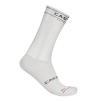 Castelli fast feet 4 sock white unisex