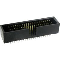 TRU COMPONENTS 1589671 Pinconnector Zonder uitwerphendel Rastermaat: 1.27 mm Totaal aantal polen: 60 Aantal rijen: 2 1 stuk(s)