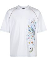 Supreme x Coogi t-shirt à broderies - Blanc