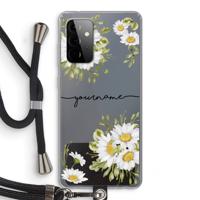 Daisies: Samsung Galaxy A72 5G Transparant Hoesje met koord - thumbnail