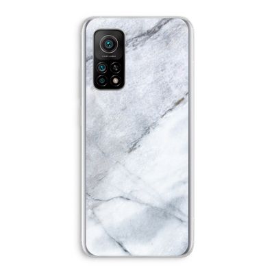 Witte marmer: Xiaomi Mi 10T 5G Transparant Hoesje
