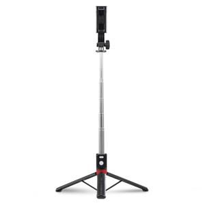 Hama Selfiestick Zwart Incl. smartphonehouder, Bluetooth, Geïntegreerd statief