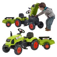 Falk Claas Tractor Arion 410 Tractor + Aanhanger 2-5 - thumbnail