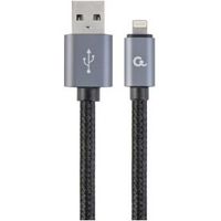 Gembird CCB-MUSB2B-AMLM-6 mobiele telefoonkabel Zwart USB A Lightning 1,8 m