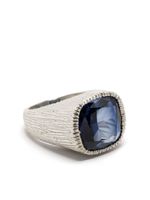 Bleue Burnham bague en argent sterling sertie de saphirs