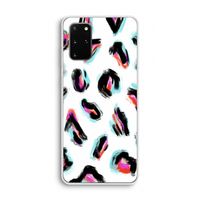 Cheetah color: Samsung Galaxy S20 Plus Transparant Hoesje