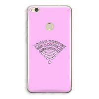 Home Is Where The Wifi Is: Huawei Ascend P8 Lite (2017) Transparant Hoesje