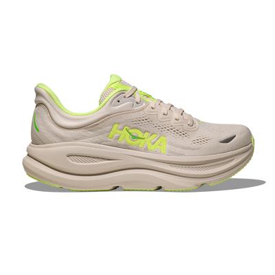 Hoka Bondi 9 hardloopschoenen Grout/Neon Yuzu heren 46