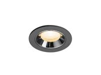 SLV InbouwspotNuminos XS zwart/chroom 2700K - 20gr - 1009273