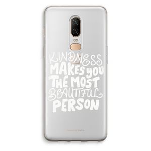 The prettiest: OnePlus 6 Transparant Hoesje