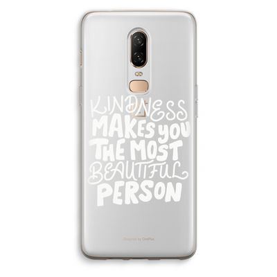 The prettiest: OnePlus 6 Transparant Hoesje