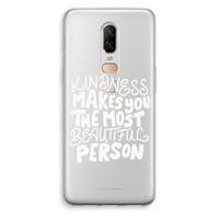 The prettiest: OnePlus 6 Transparant Hoesje