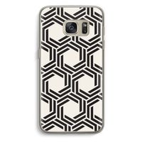 Geometrisch patroon: Samsung Galaxy S7 Transparant Hoesje