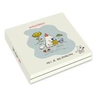 Kaartenmapje Doe eens lief - Feestmuts Gefeliciteerd 10 Stuks