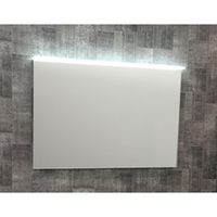 Plieger Edge spiegel met LED verlichting boven 90x65cm 64250003