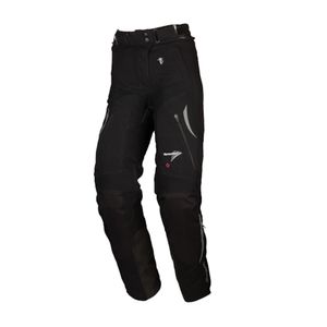 MODEKA Takuya Lady pants, Textiel motorbroek dames, Zwart lang