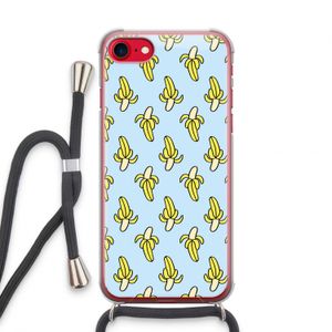 Bananas: iPhone SE 2020 Transparant Hoesje met koord