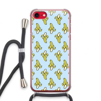 Bananas: iPhone SE 2020 Transparant Hoesje met koord