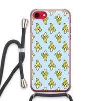 Bananas: iPhone SE 2020 Transparant Hoesje met koord