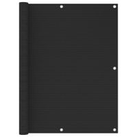 VidaXL Balkonscherm 120x300 cm hdpe antracietkleurig VidaXL Balkonscherm 120x300 cm hdpe antracietkleurig