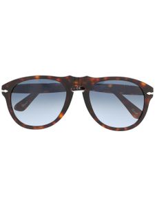 Persol lunettes de soleil à monture ronde - Marron