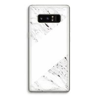 Biggest stripe: Samsung Galaxy Note 8 Transparant Hoesje
