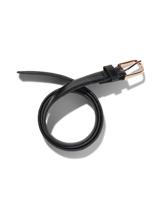 HEMA Dames riem met dierenprint 2.3cm zwart (zwart)