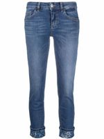 LIU JO jean skinny à taille basse - Bleu