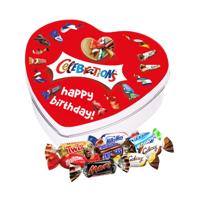 Mars Celebrations geschenkdoos hartje "Happy Birthday" - 120g