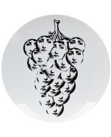 Fornasetti assiette "Tema e variazioni" - Blanc - thumbnail