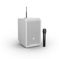 LD Systems ANNY® 8 HHD accu speaker met 1 draadloze microfoon Pure white