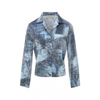 Dreamstar - Blauw | Dames | Jasje | Blauw | XXL | regular | Kamst mode