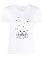 Maison Margiela t-shirt en coton à motif signature - Blanc - thumbnail