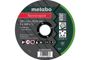 Metabo Accessoires Doorslijpschijf Ø 125x1,2x22,23 Inox, TF 41 Flexiarapid - 616527000