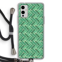 Moroccan tiles 2: OnePlus 9 Transparant Hoesje met koord