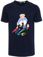 Polo Ralph Lauren t-shirt en coton à motif Polo Bear - Bleu